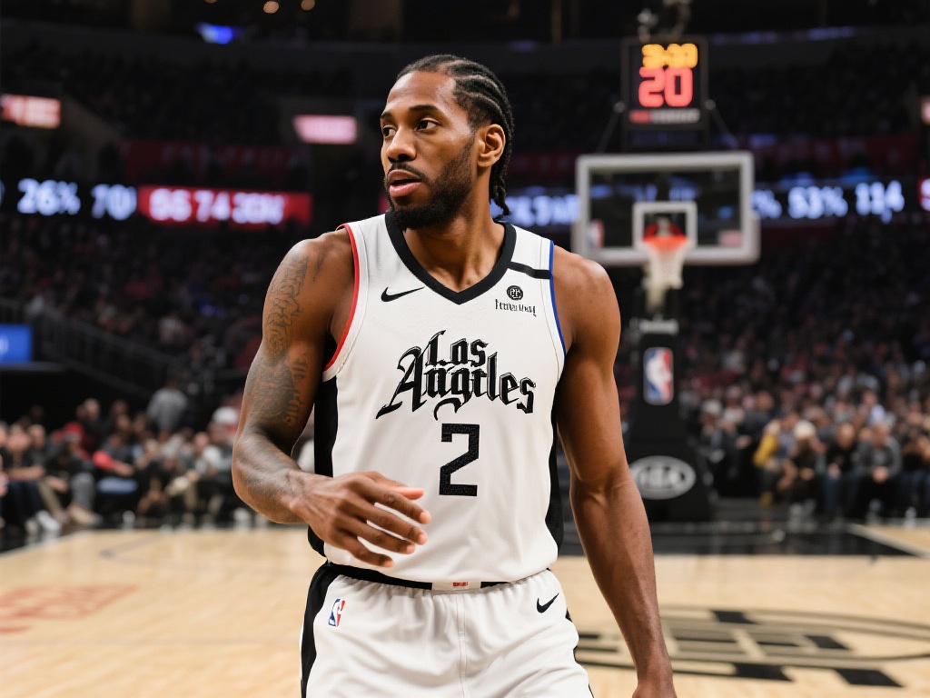 科怀伦纳德近10场高效全能表现再创巅峰 篮球这项运动总是充满激情,而明星球员总能