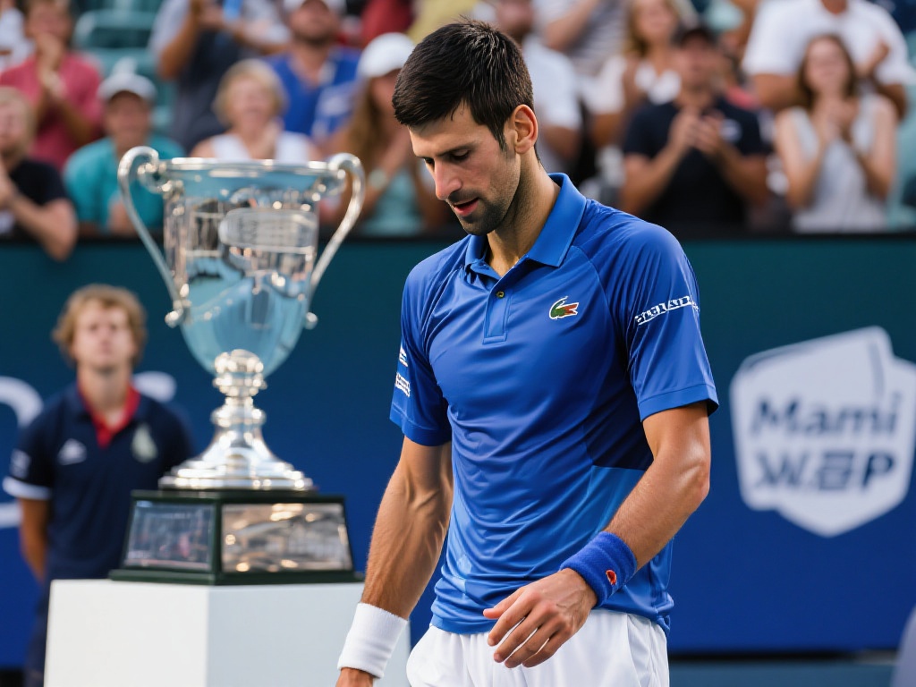 19岁新星爆冷夺冠，德约错失百冠里程碑