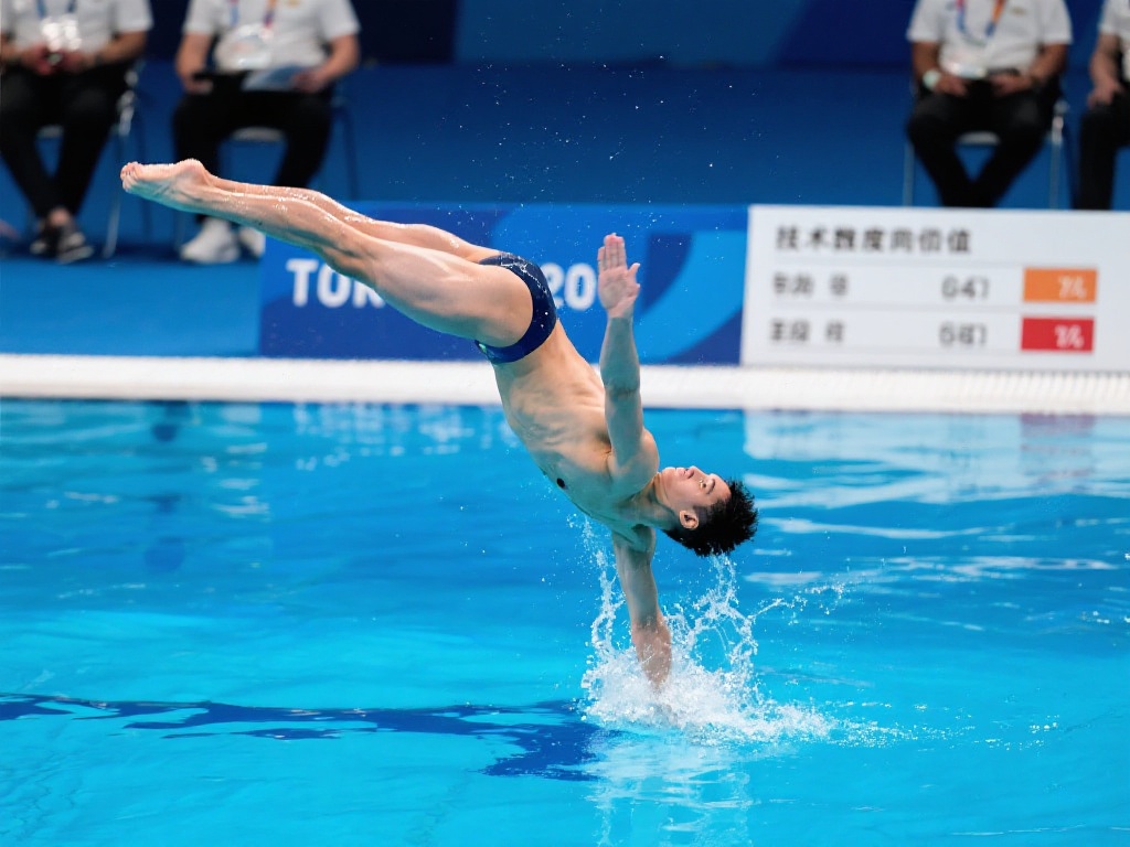 跳水世界杯总决赛男子10米跳台精彩角逐